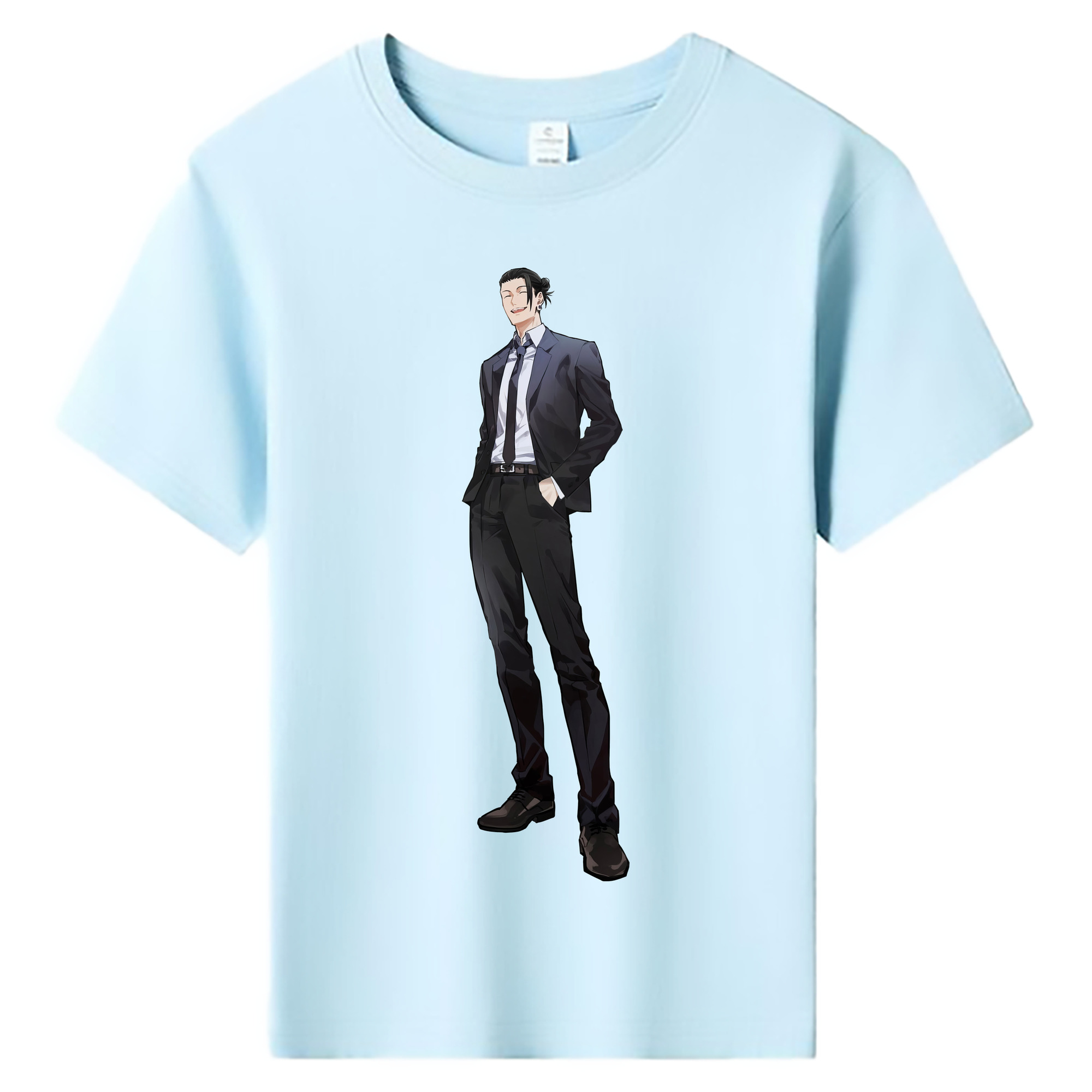 （画像用） 呪術廻戦 Jujutsu Kaisen 綿100％キッズTシャツ（フロントプリント）